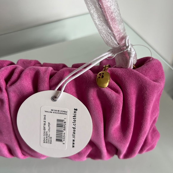 STAUD Bean Lollipop Suede Convertible Bag - Picture 3 of 10